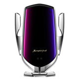 Infrared Sensor Wireless Car Charger for QI Devices and Car Phone Holder Air Vent Clip Type_4