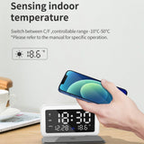 LED Digital Alarm Clock and Wireless Phone Charger- USB Powered_8