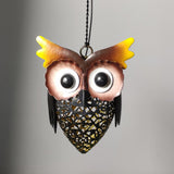 Solar Powered Rustic Decorative Outdoor LED Owl Lamp_5