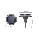 Solar Powered LED Ground Stake Lawn Lights-Solar Powered_9