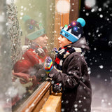 LED Christmas Theme Xmas Beanie Knitted Hat - Battery Operated_15