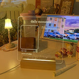 Luminous LED Acrylic Writing Note Board-USB Plugged-in_1