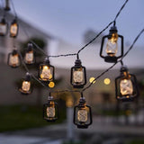 Kerosene Designed Outdoor Garden String Lamp-Solar Powered_2