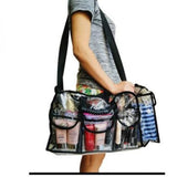 Men’s Women’s Large Transparent Makeup Organizer Bag Makeup Artists Travel Bag_8