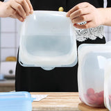 Pack of 3 High Temperature Silicone Reusable Grocery Food Bag_9
