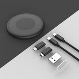 Multi-type Compact Cable Card with Cable & USB Adapter Storage Box_12