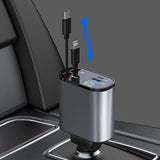 Ultimate 4 IN 1 Retraceable Car Charger - Cigarette Lighter_9
